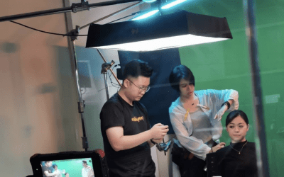 When Biztory team comes to Video Advertising Shooting